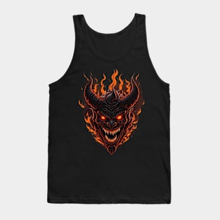 Halloween  demon shirt Tank Top